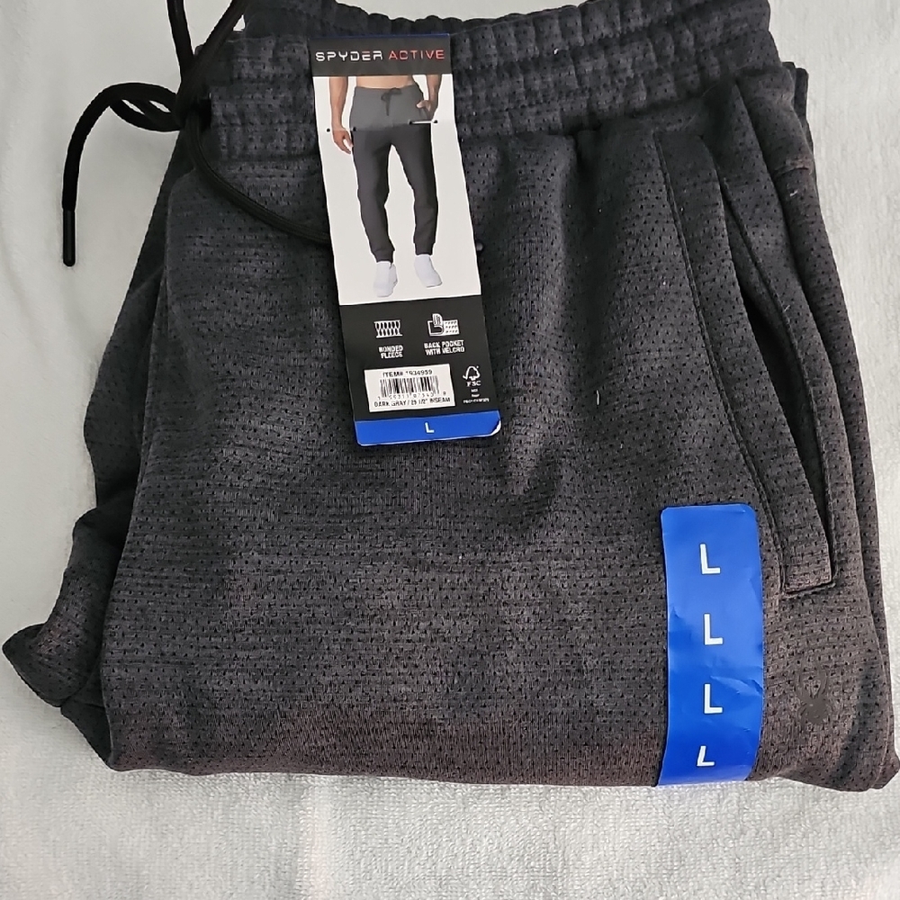 Spyder Active Men's Dark Gray Joggers